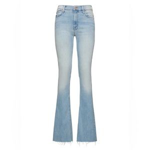 NEVER BEEN WORN - MOTHER Runaway Fray Light Wash Jeans size 29